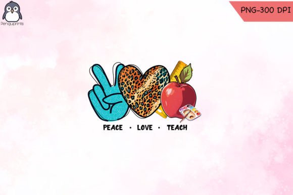 Download Peace Love Teach Png - Peace love teach png Collection