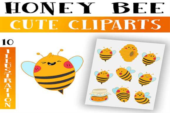 Download Honey Bee Clipart / Commercial Use / PNG - Commercial use Collection