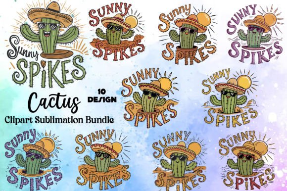Download Cactus Sublimation PNG Bundle - Cactus sublimation Collection