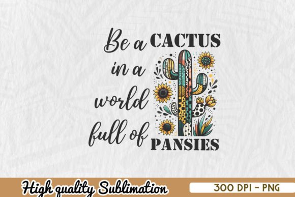 Download Funny Cactus Sublimation PNG - Cactus sublimation Collection