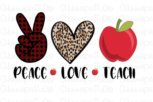 Download Peace Love Teach Png, Back to School Png - Peace love teach png Collection